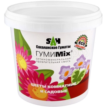 Сахалинские гуматы ГУМИMix 900гр Цветы 12шт