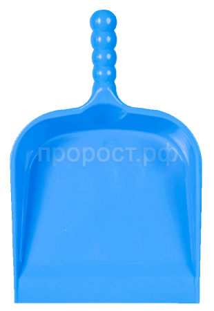 Совок с резной ручкой голубой 12002 /50шт/Арз