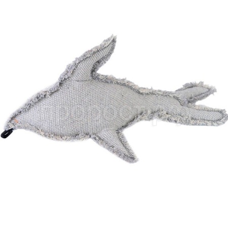 Игрушка с АКУЛА 30*18*12см брезент,х/б канат 0277/Дарэлл