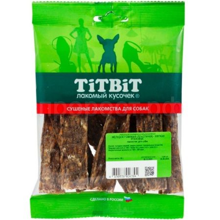 Лакомство С Желудок говяжий (пластинки) м/у 026304