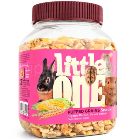Лакомство д/грыз Литтл Ван Воздушные зерна 70г банка/6шт/32031 ЧЗ