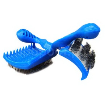 Пуходерка Г8 трехрядная фигурная ручка без капель/Гавриш/100шт