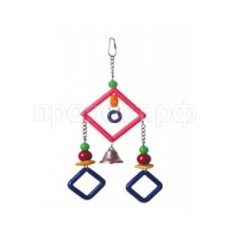 Игрушка д/поп Жердочка с зерк.бусинами 13*7*9см ВА504/Вестерн