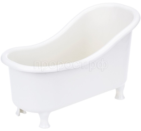 Подставка Ванночка 11*24*14см белый М2218 /18шт/М-пласт