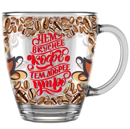 Кружка Кофемания 350мл /2025-Д /16шт/ДК