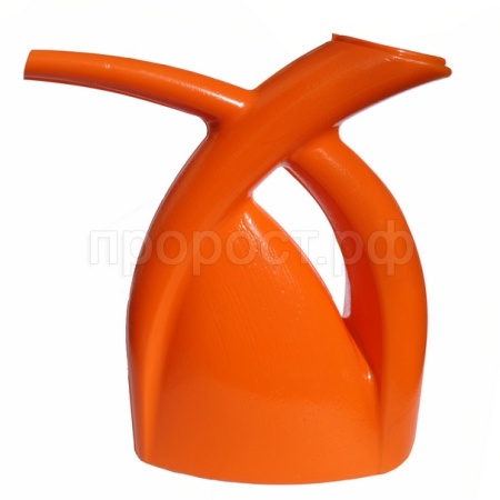 Лейка 1,7л "Цветочная" оранжевый /16шт/Кострома