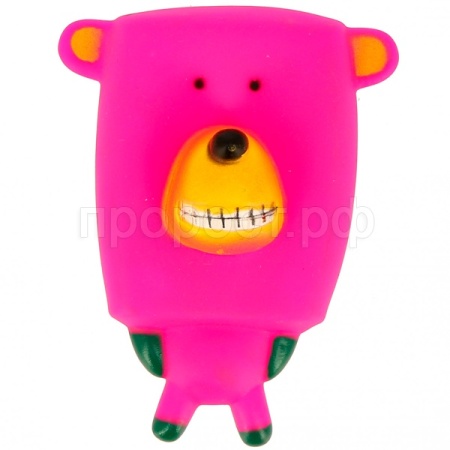 Игрушка с Мишка из винила 11*9см/80600038/Каскад 