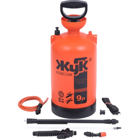 Опрыскиватель 9л Жук ОП-207 0406-00 /6шт/Цикл