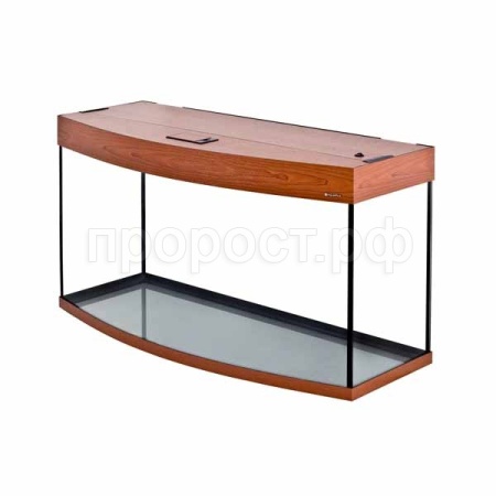 Аквариум фигурный со светильником 165л(101х41х56) LUX170 выбелен.бук/a90212/АП
