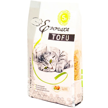 Наполнитель Ерошка Тофу Экстракт персика 5л/5шт