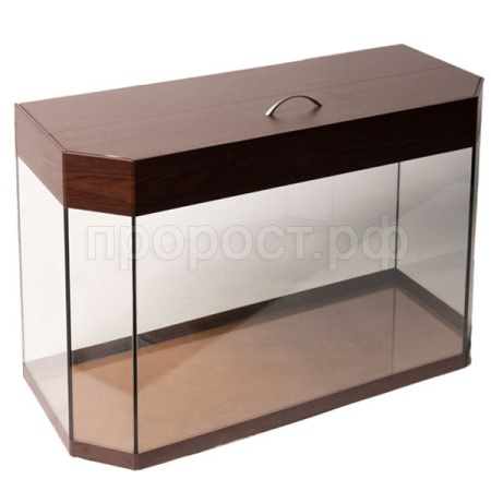 Аквариум Панорама с крышкой 105л (68*29*51см)