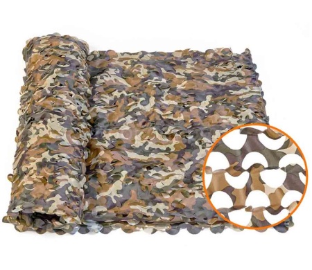 Сетка маскировочная Камуфляж (Россия) 2*3м /14812/ПРОРОСТ