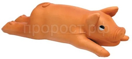 Игрушка с Свинка из латекса д/средних пород 13см/С5824/ЗР