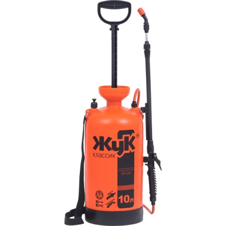 Опрыскиватель 10л Жук ОП-207  0451-00 /6шт/Цикл