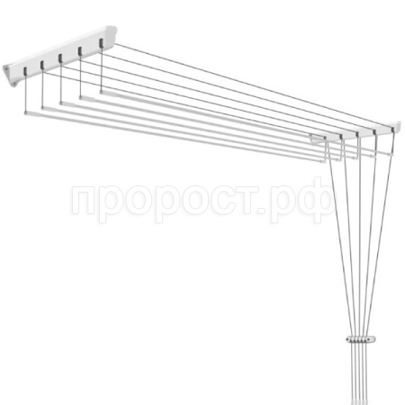 Сушилка д/белья настенная Березка 1,6м (5нитий) SNP160 /5шт/Л