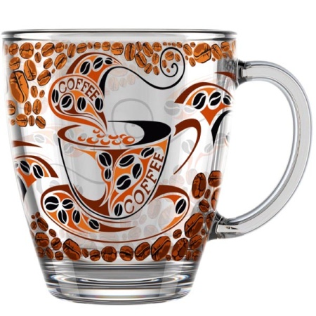 Кружка Кофемания 350мл /2025-Д /16шт/ДК