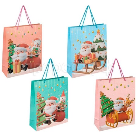 Пакет подарочный Восторг M 26*32*10см 110432 /Волшебная страна