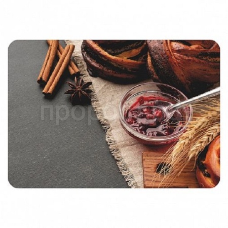 Салфетка сервировочная Завтрак 40*28см пластик 312359/10шт/Рыжий Кот