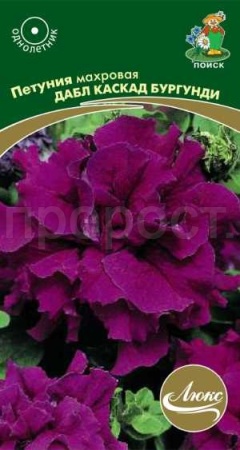 Поиск Петуния махровая Дабл каскад бургунди 10шт