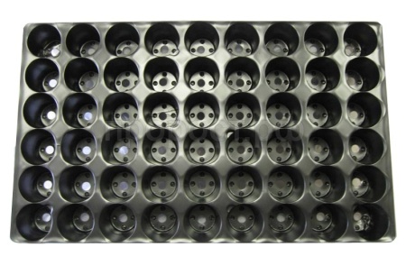 Кассета д/рассады б/п 54 ячеек 80мл /52*31*5,5см /лист 0,7/70шт/А