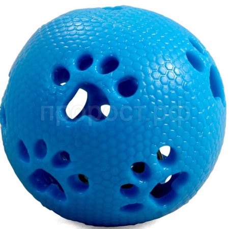 Игрушка с Мяч-лапки термопласт. резины 8см/12191017/Триол