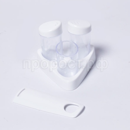 Набор д/специй Люмици белый С586 /12шт/Мартика